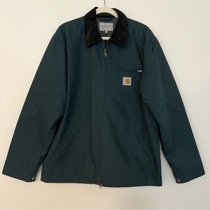 Carhartt WIP Men’s Detroit Jacket, Blue/Green, Size XL. 0121.